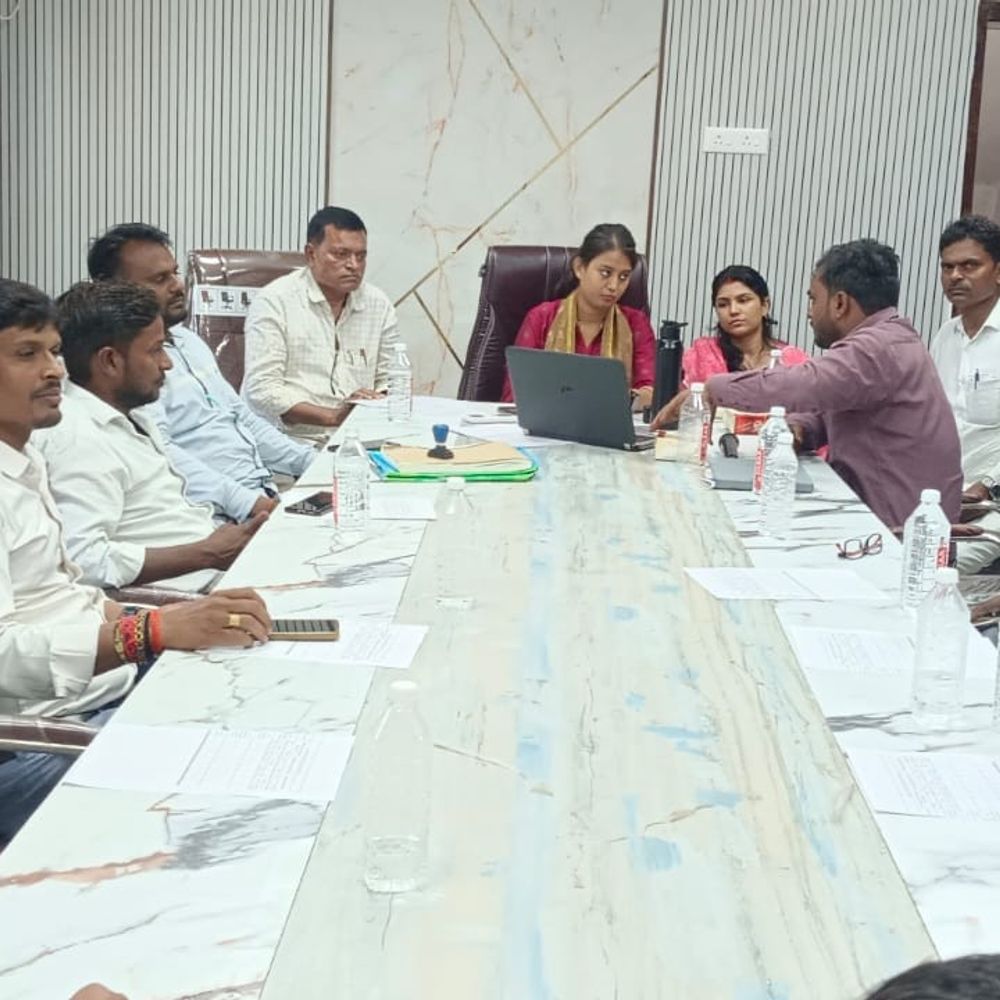 डोभी में नगर पंचायत समिति की बैठक:सफाई-अतिक्रमण हटाने पर चर्चा, 30 दिसंबर से हटेगा अवैध कब्जा