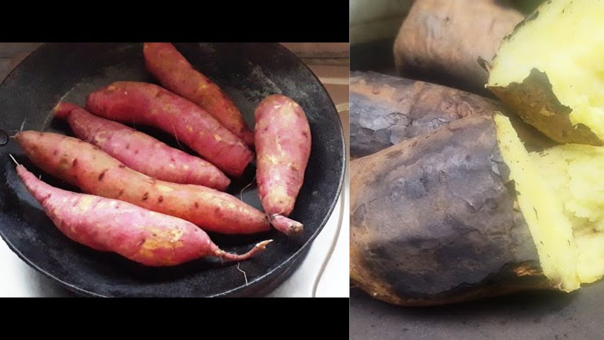 शकरकंद भूनने के लिए कोयला-अंगीठी की नहीं पड़ेगी जरूरत, सोंधा स्वाद के लिए कड़ाही में इस तरह भूनें