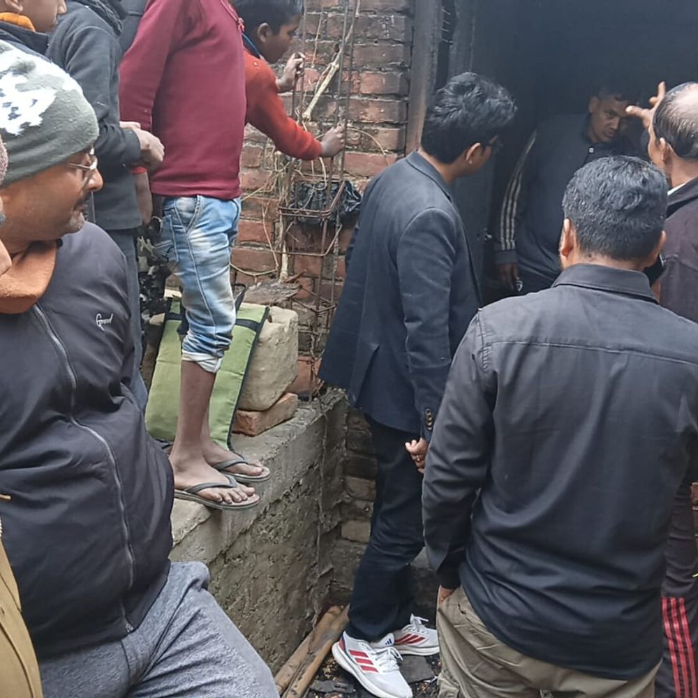 अगलगी से हजारों की संपत्ति राख