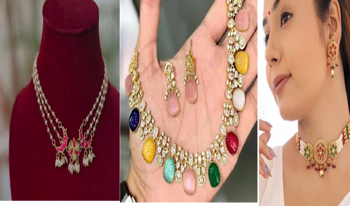 नए फैशन ट्रेंड: साड़ी के साथ पहनें ये आर्टिफिशियल चोकर, हर कोई करेगा तारीफ