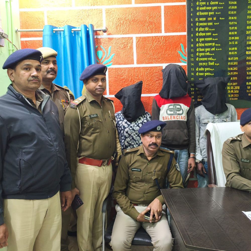 समस्तीपुर में तीन बदमाश हथियार के साथ गिरफ्तार:लूटकांड का फरार आरोपी समेत दो साथी भी पकड़े गए, वारदात को अंजाम देने की फिराक में थे