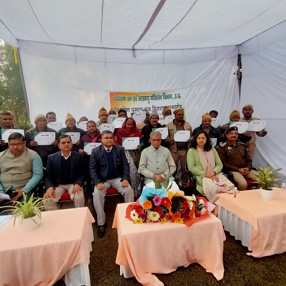 वन विभाग के 18 दैनिक भोगी कर्मचारी नियमित:मंत्री डॉ. अरुण कुमार ने सौंपे नियुक्ति पत्र