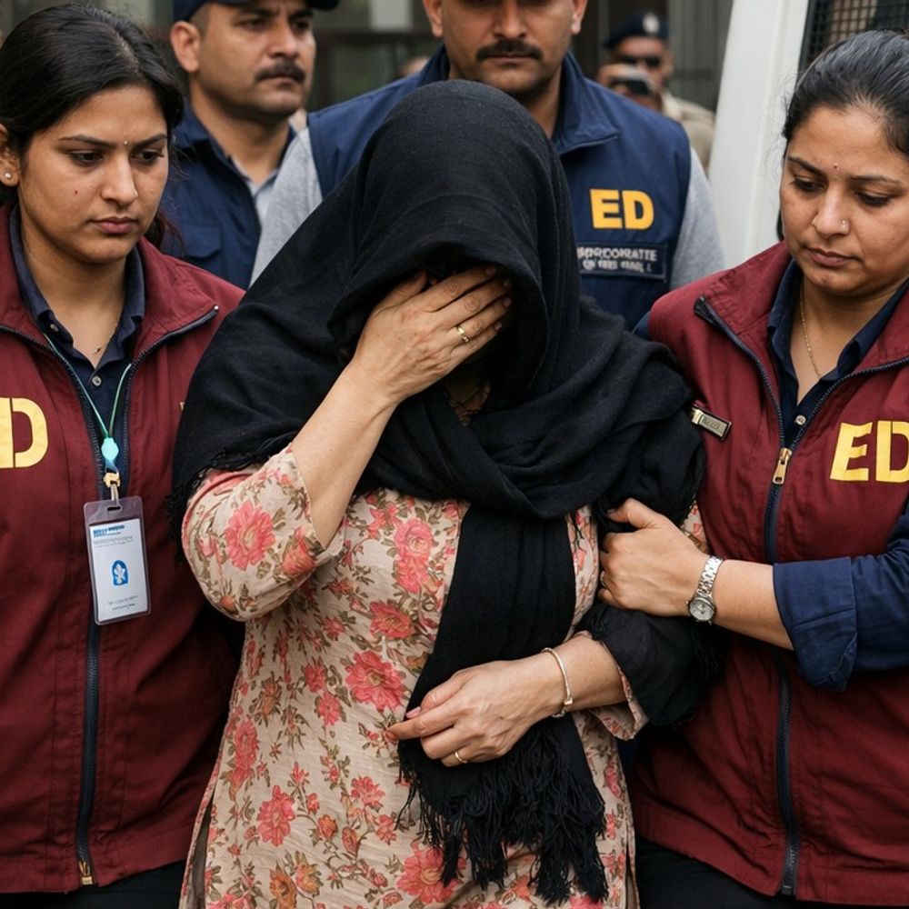 जालंधर ED की डिजिटल अरेस्ट ठगी केस में कार्रवाई:पांच राज्यों में 11 ठिकानों पर छापे, 7 करोड़ मनी लॉन्ड्रिंग मामले में मास्टरमाइंड गिरफ्तार