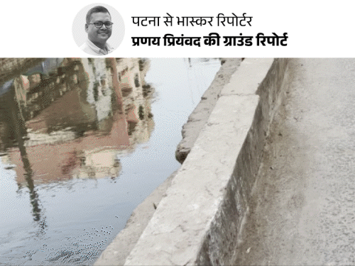 सैदपुर से गायघाट तक नाले पर बन रही फोरलेन सड़क:20 मिनट में नाला रोड से पहाड़ी जा सकेंगे, नहीं लगेगा जाम, 5 दिसंबर से डायवर्जन