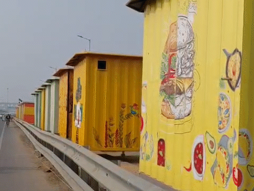 बिहार की विरासतों से सजी गंगा पथ पर फैब्रिकेटेड दुकानें:सभ्यता द्वार, करगिल चौक, यक्षिणी की मूर्ति का डिजाइनिंग जारी; खरमास के बाद होगा आवंटन