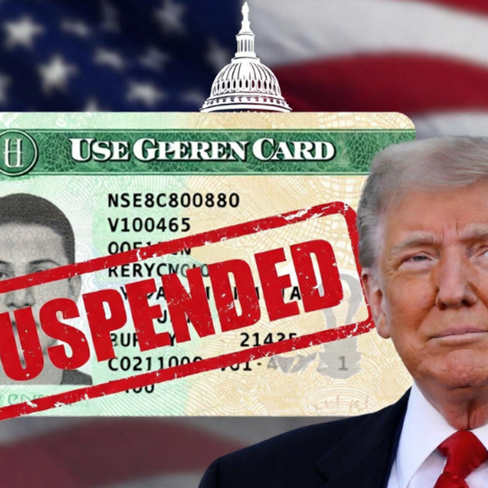 अमेरिका ने ग्रीन कार्ड लॉटरी प्रोग्राम सस्पेंड किया:दो यूनिवर्सिटी में गोलीबारी के बाद फैसला, 50 हजार लोगों पर असर पड़ेगा