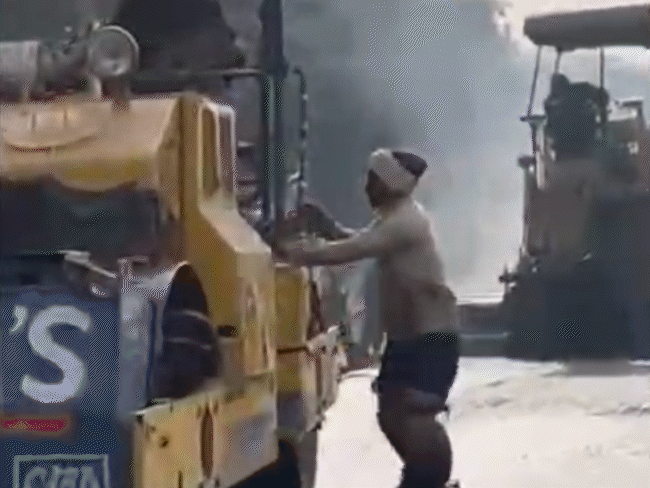 ग्वालियर में गृहमंत्री के दौरे से रातों-रात बनीं सड़कें:महीनों से खराब सड़कों की मरम्मत हुई; जनता की शिकायतें रहीं बेअसर