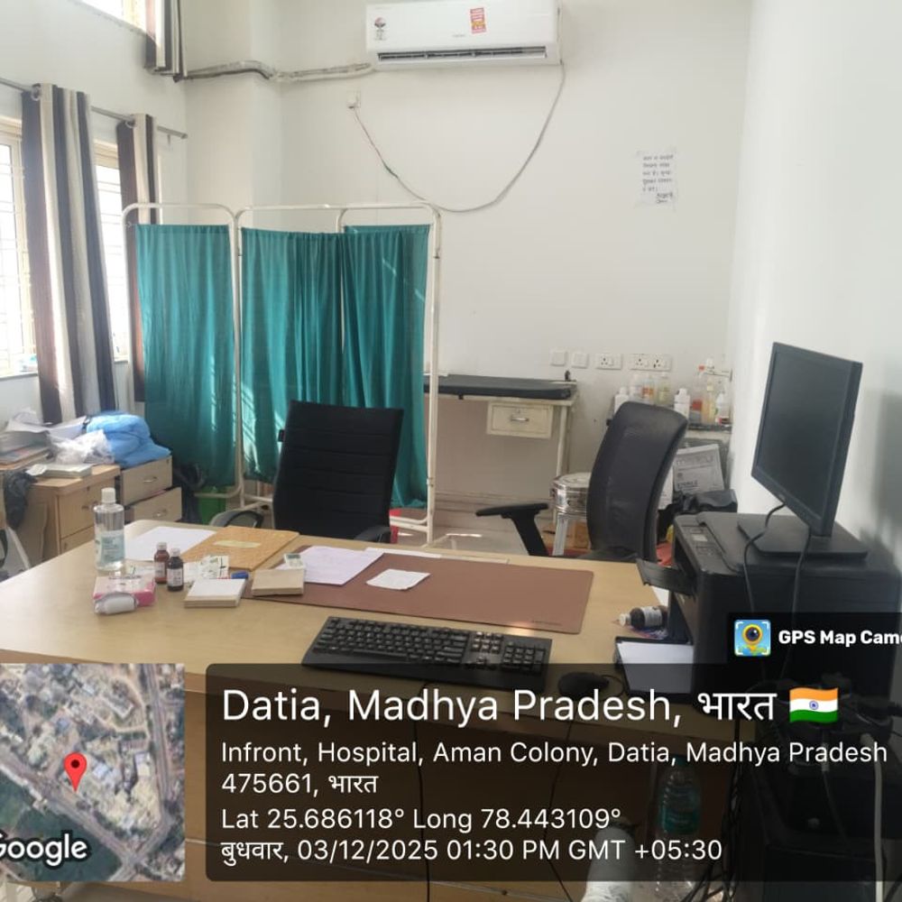 दतिया मेडिकल कॉलेज में डीन का आदेश बेअसर:डॉक्टर 2.30 बजे तक रुकने के बजाय 1 बजे ही ओपीडी से चले गए