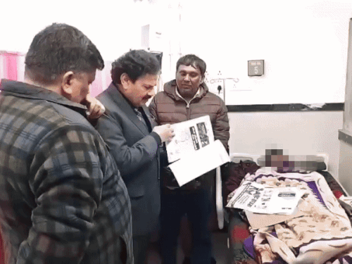 होडल के गांव बंचारी में नाबालिग के साथ मारपीट मामला:SC-ST आयोग के उपाध्यक्ष और कोऑर्डिनेटर पहुंचे बीके , राहुल गांधी के सामने रखेंगे बात