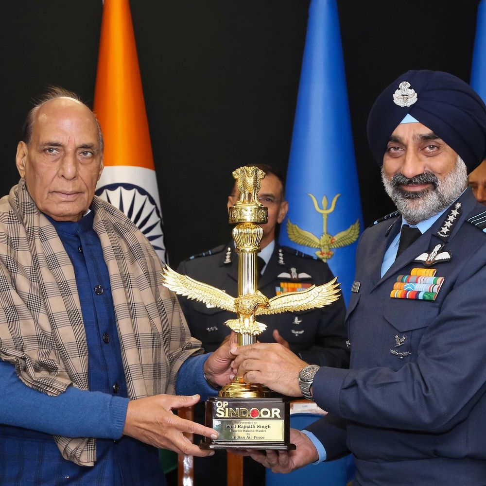 राजनाथ सिंह बोले-सुदर्शन चक्र से मजूबत होगी देश की सुरक्षा:ऑपरेशन सिंदूर को ध्यान में रखकर आगे की चुनौतियों के लिए तैयर रहे सेना