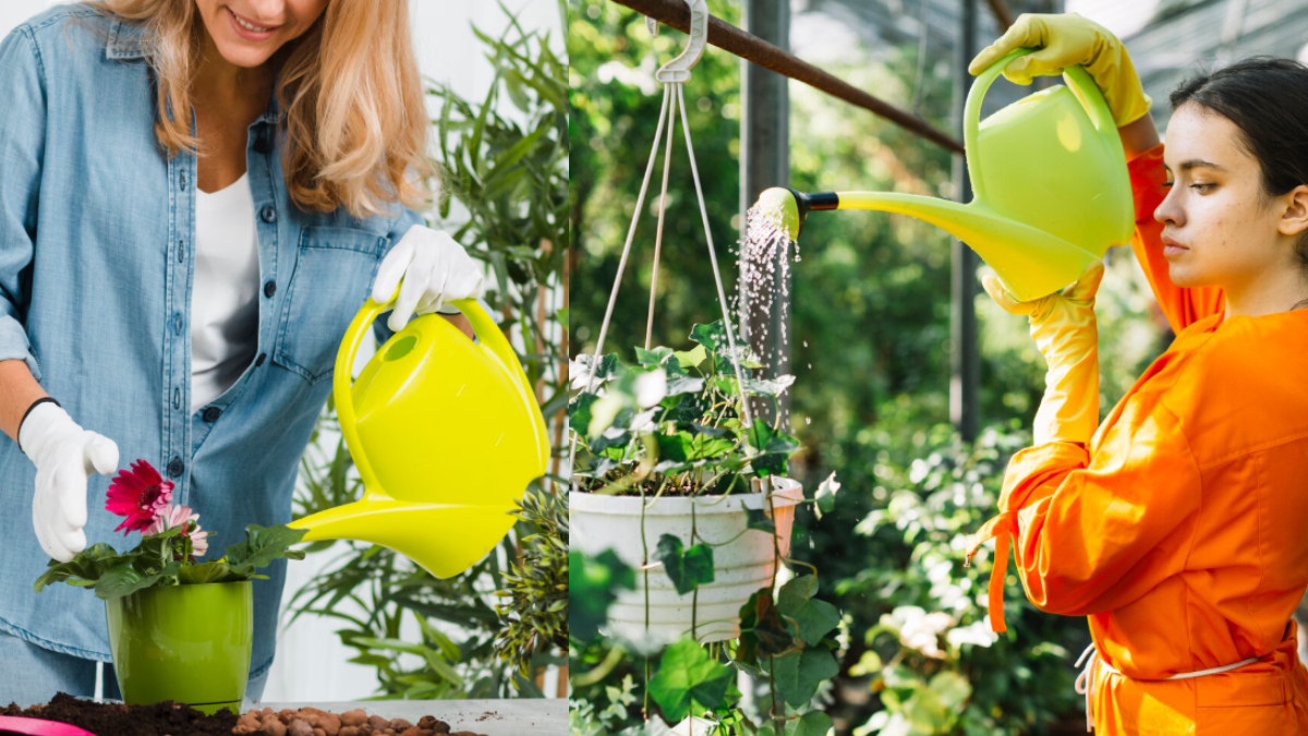 क्या सर्दियों में पौधों में भी गर्म पानी डालना चाहिए, ठंड में कब और कितना पानी डालें जिससे प्लांट हरे भरे बने रहें?