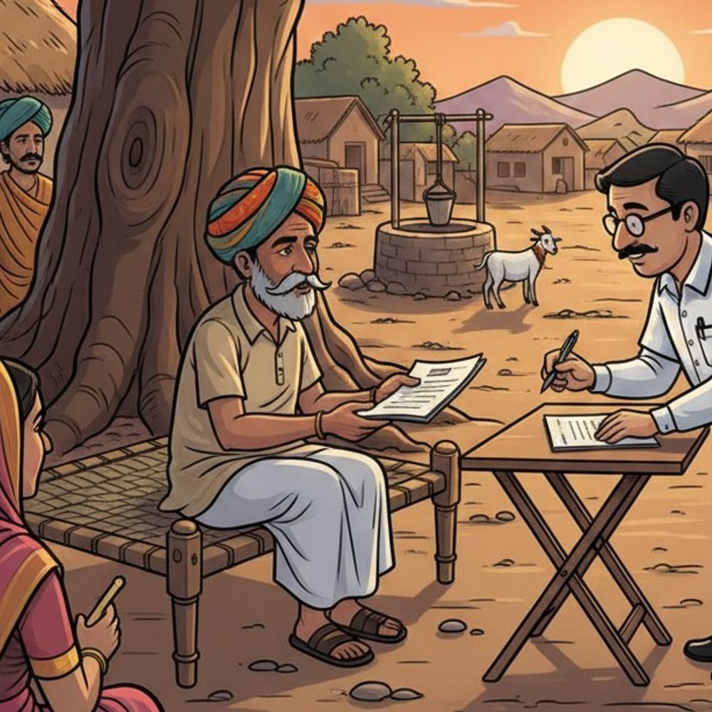 राजस्थान में 16.46 लाख वोटर्स को कागज दिखाने पड़ेंगे:जमा नहीं करवाएंगे तो उनके नाम लिस्ट से काट दिए जाएंगे, बीएलओ घर-घर जाकर फॉर्म बांटेंगे