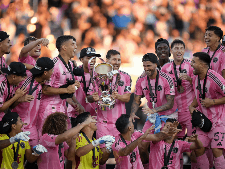 इंटर मियामी ने अपना पहला MLS खिताब जीता:वैंकूवर वाइटकैप्स को 3–1 से हराया, मेसी ने दो असिस्ट किए