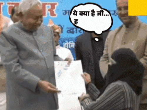 पाकिस्तानी डॉन ने बिहार CM को धमकाया:मुस्लिम महिला का हिजाब उतारने पर भड़का, बोला- माफी मांगो, फिर मत कहना, चेतावनी नहीं दी