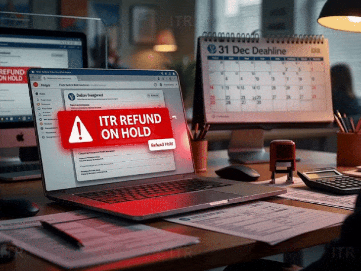 इनकम टैक्स रिफंड अटकने का मैसेज आने पर घबराएं नहीं:31 दिसंबर तक गलती सुधारने का मौका; जानें रिफंड होल्ड होने की 5 बड़ी वजहें