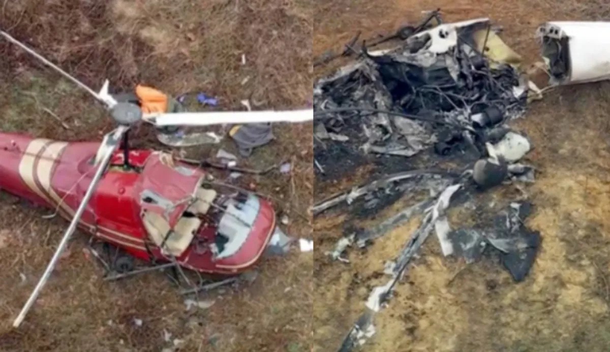 हवा में ही टकराए दो हेलीकॉप्टर और फिर हुए क्रैश, अमेरिका में पायलट की मौत