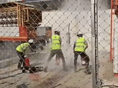 भीलवाड़ा में CNG पंप पर गैस रिसाव के बाद आग:मौके पर अफरा तफरी का माहौल,बचाव ओर राहत कार्य शुरू- मॉकड्रिल के तहत हुई प्रेक्टिस