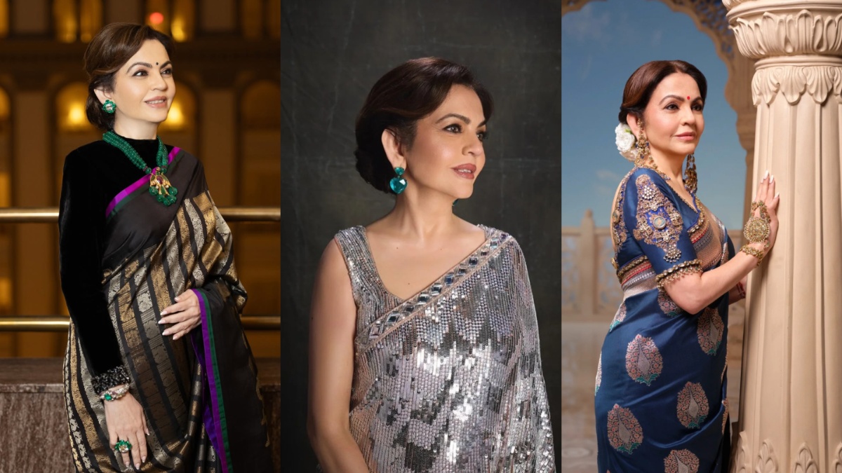 नीता अंबानी की साड़ियों के इन कलेक्शन ने इस साल खूब मचाया धमाल, महिलाओं के बीच छाया रहा फैशन