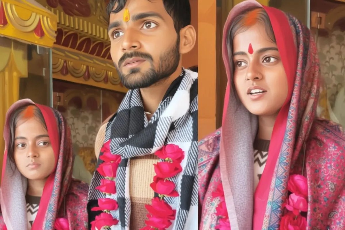 प्यार ने तोड़ी धर्म की दीवार! इंस्टाग्राम पर हुआ प्यार, हिंदू संग मुस्लिम लड़की ने रचाई शादी