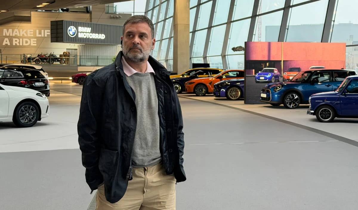 राहुल गांधी का जर्मनी से ‘मेक इन इंडिया’ पर जोर: उत्पादन में पीछे, विनिर्माण क्षेत्र को चाहिए गति