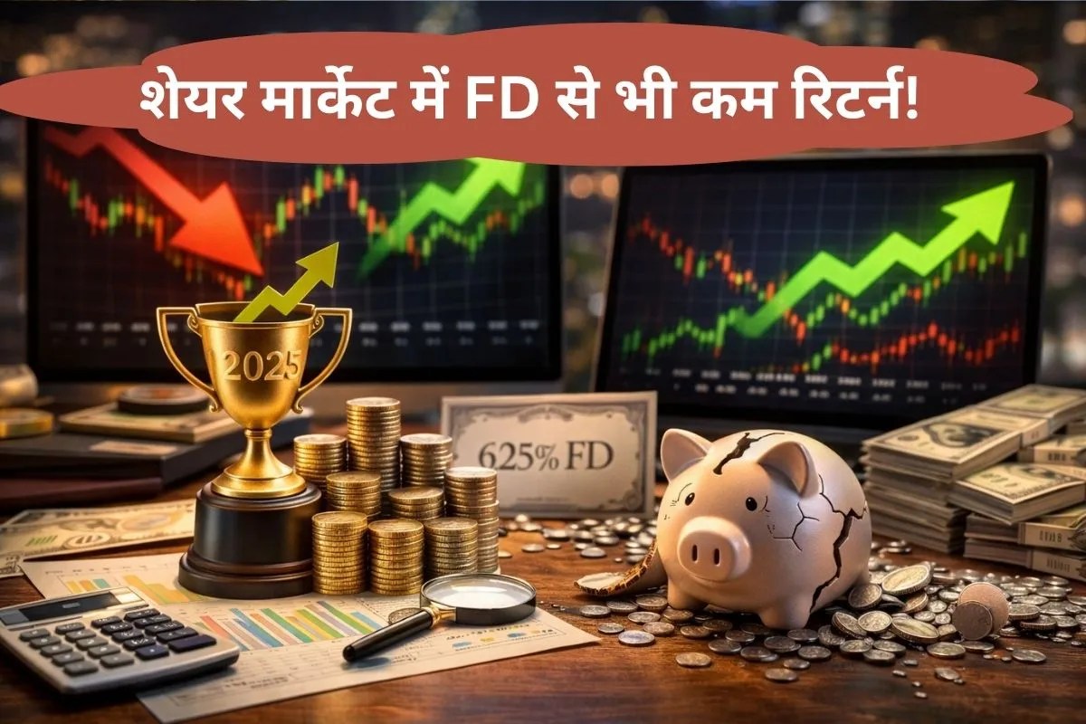 Year Ender 2025: हर 10 में से 8 शेयरों का रिटर्न FD से भी कम, शेयर मार्केट के निवेशकों के लिए कैसा रहा 2025? देखिए ये आंकड़े