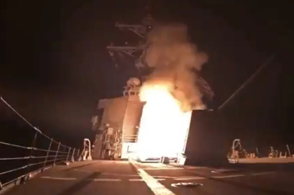 अमेरिका ने शेयर की आतंकियों के ठिकाने पर हमले की फुटेज, देखें वीडियो