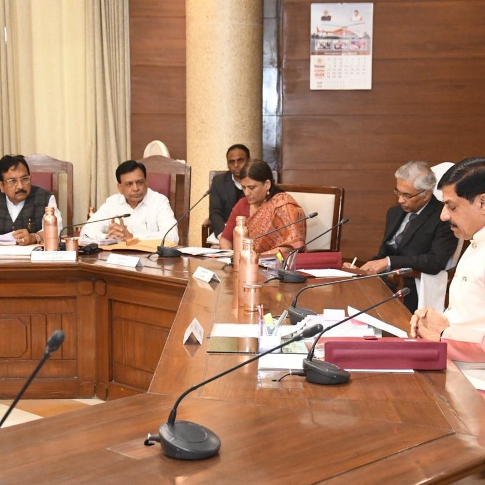 विधानसभा भवन में हुई कैबिनेट बैठक:नगरीय क्षेत्र अधोसंरचनात्मक योजना में 500 करोड़ रुपए अतिरिक्त स्वीकृत
