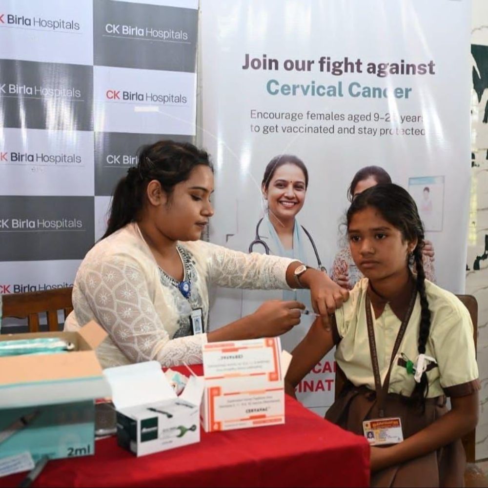 राजस्थान में शुरू किया गया सर्वाइकल कैंसर रोकथाम अभियान:शुरुआती चरण में 5,000 युवा लड़कियों को एचपीवी वैक्सीन लगाने का लक्ष्य