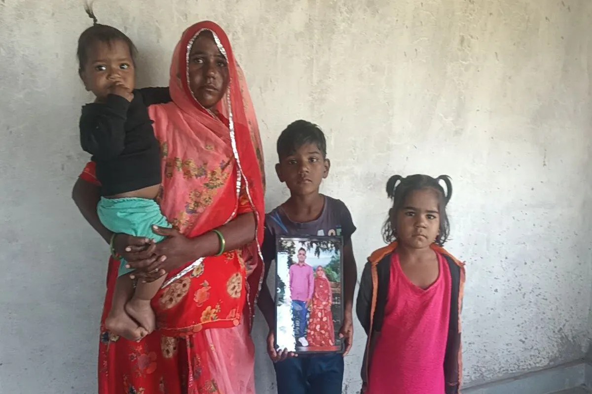 यूक्रेन युद्ध के बीच डेढ़ महीने से रूस में लापता ब्यावर का युवक, पिता को याद कर रो रहे बच्चे, परिवार बेहाल