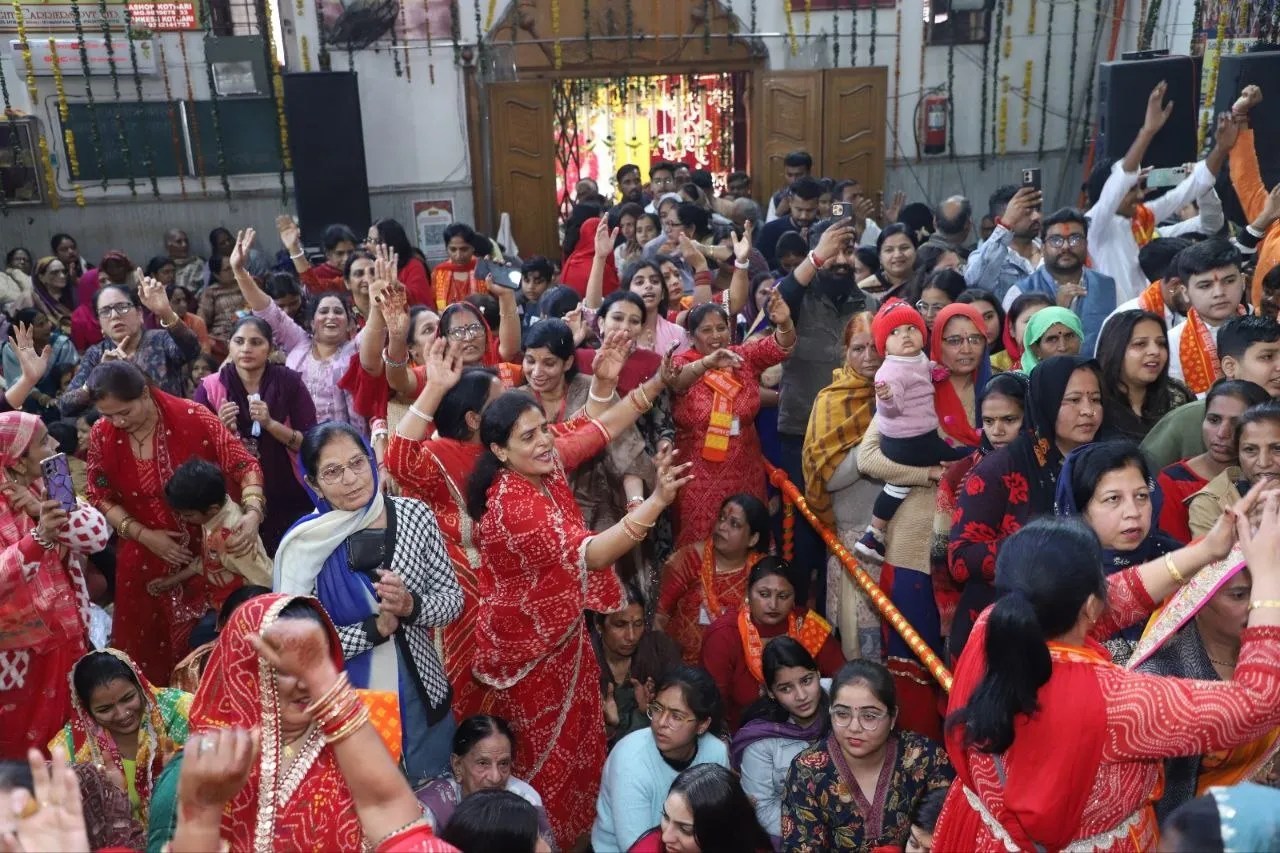 जय जय सियारामा के जयकारों के साथ राम नाम संकीर्तन की पूर्णाहूति