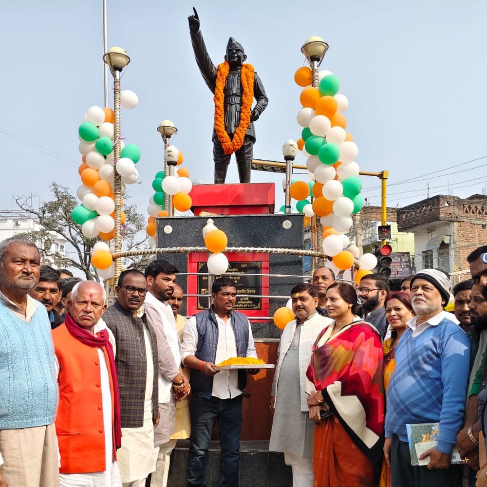 तुम मुझे खून दो, मैं तुम्हें आजादी दूंगा…के लगे नारे:सहरसा में नेताजी सुभाष चंद्र बोस की 129वीं जयंती मनाई, सामाजिक कार्यकर्ताओं ने दी श्रद्धांजलि