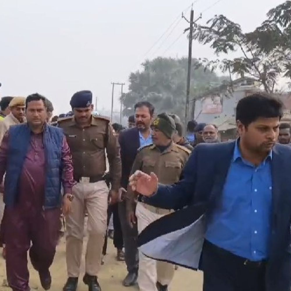 भागलपुर में अंडरपास निर्माण फिर से चालू:हिरासत में युवा राजद जिलाध्यक्ष, ग्रामीणों ने 10 दिन पहले काम को रोका था