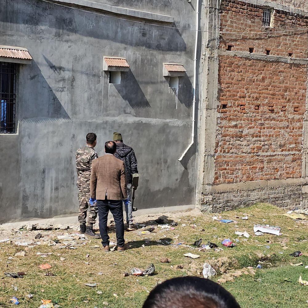 हबीबी नगर विस्फोट मामला, SFFL ने की जांच:झारखंड जगुआर का बम निरोधक दस्ता भी पहुंचा, शव पोस्टमॉर्टम के लिए भेजा गया