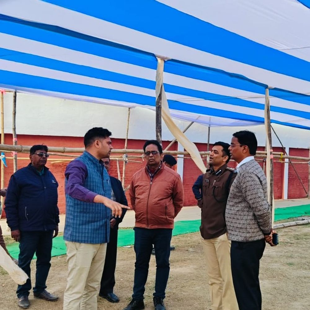 दरभंगा में आज भूमि सुधार जन कल्याण संवाद कार्यक्रम:डिप्टी सीएम विजय सिन्हा फरियादियों की समस्याएं सुनेंगे, हर ब्लॉक के लिए 2-2 रजिस्ट्रेशन काउंटर