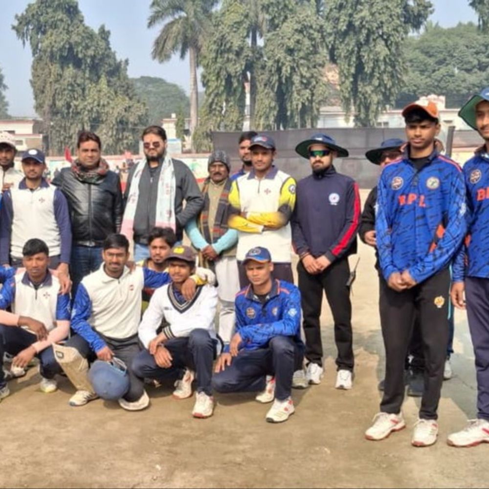 BPL में बलिया ब्लास्टर्स ने किंग्स इलेवन बेगूसराय को हराया:अमित राधे ने लगाया नाबाद शतक, मैन ऑफ द मैच का मिला अवार्ड