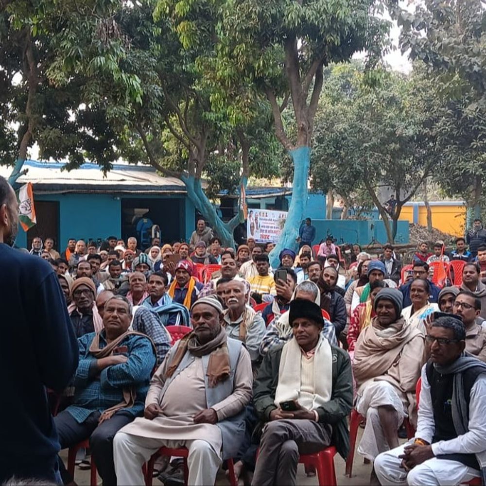 बेगूसराय में कांग्रेस का ‘मनरेगा बचाओ संग्राम’:बिहार कांग्रेस अध्यक्ष, प्रभारी ने केंद्र को घेरा, कहा- महात्मा गांधी से भाजपा को चिढ़ है