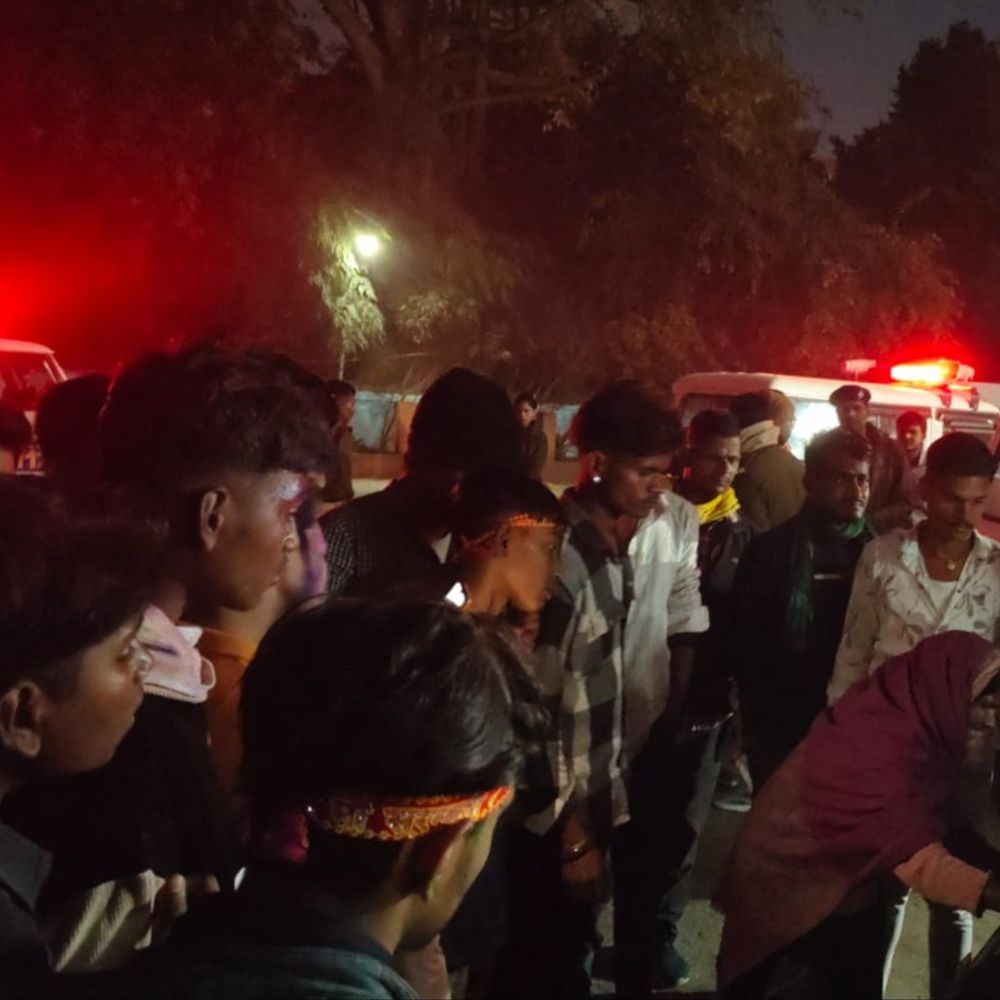 बेगूसराय में सरस्वती प्रतिमा विसर्जन के दौरान 3 की मौत:बाइक, टाटा मैजिक की टक्कर में युवक की गई जान; शनिवार को डूबे 2 युवकों की लाश बरामद