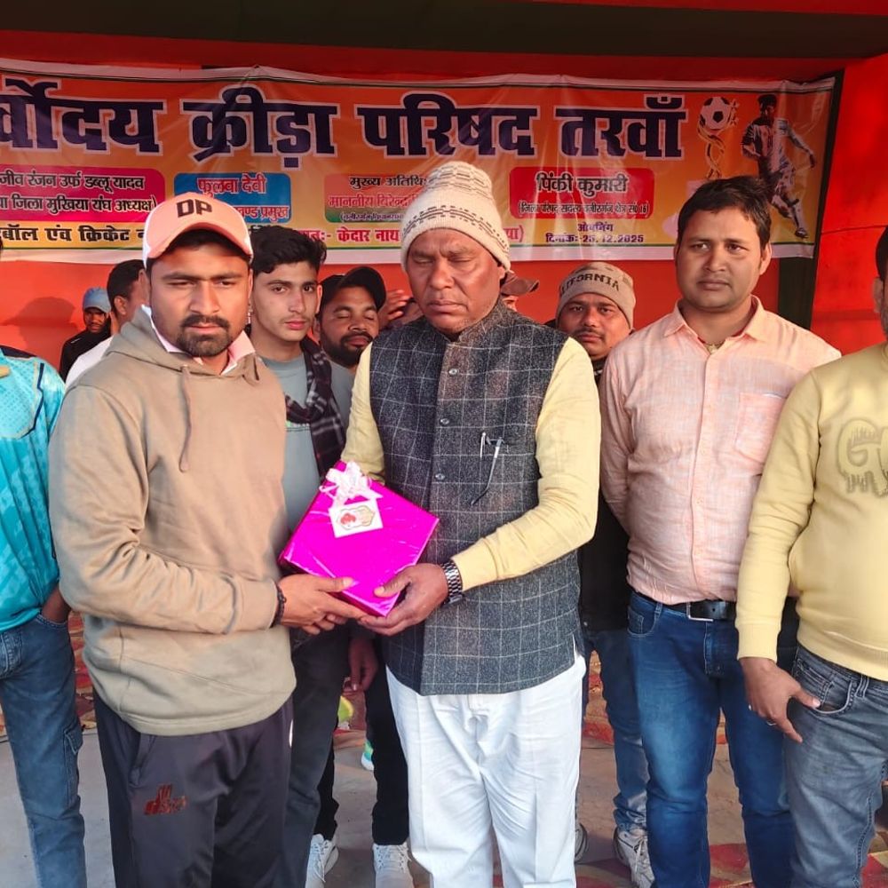 गयाजी में क्रिकेट टूर्नामेंट, दरापचक ​​​​​​​क्लब का शानदार प्रदर्शन:66 रनों से हासिल की जीत, सेमीफाइनल में जगह की पक्की