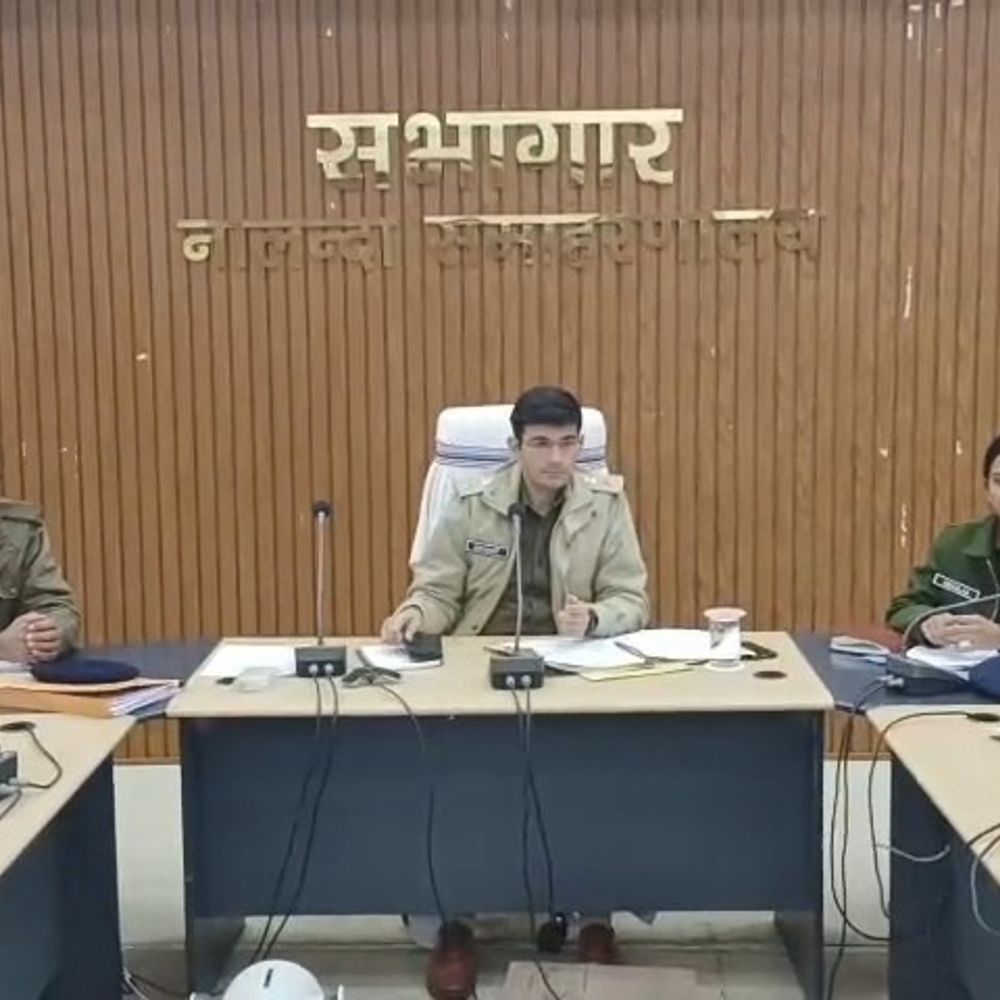 नालंदा में हत्या के मामलों में 3.09% की कमी:2024 के तुलना में 2025 में कम हुई जघन्य घटनाएं, जिले में 16,746 लोगों की गिरफ्तारी