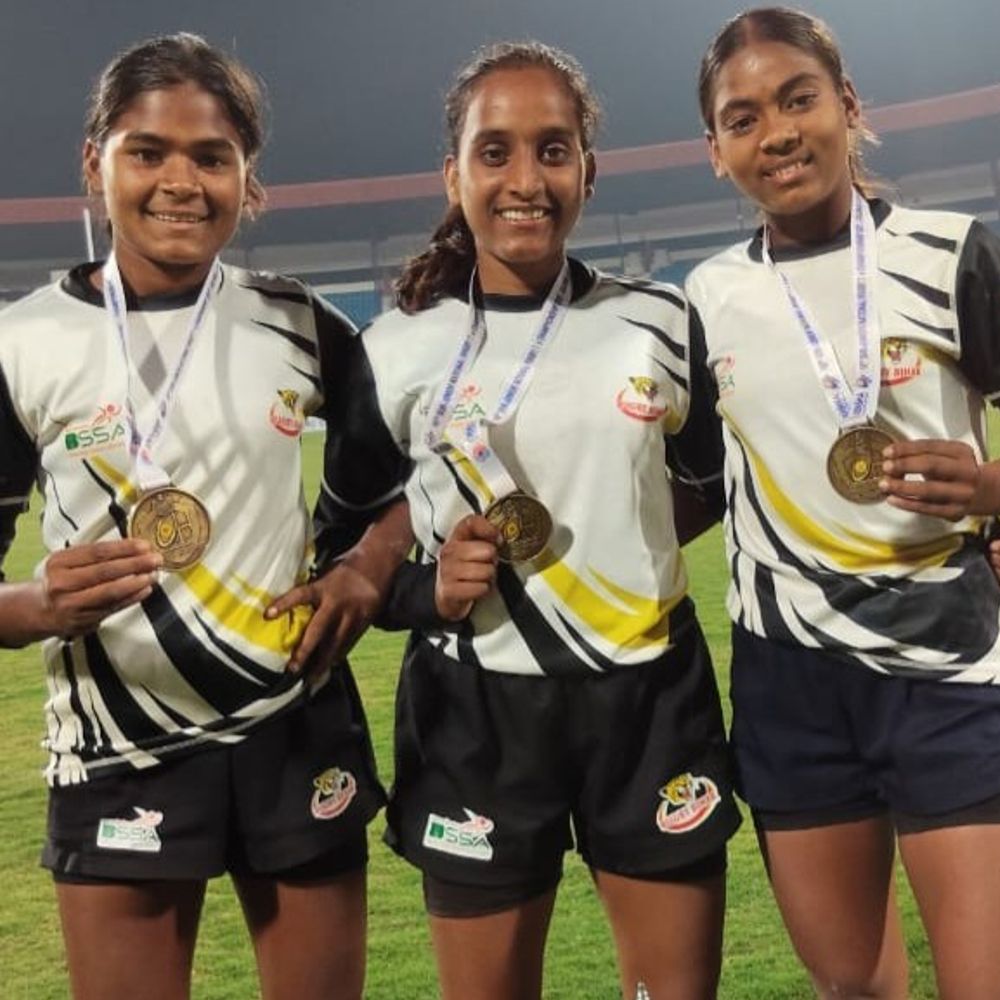 राष्ट्रीय बालिका सबजूनियर रग्बी चैंपियनशिप में बिहार की जीत:फाइनल में महाराष्ट्र को हराया; नालंदा जिले से तीन खिलाड़ियों का अहम योगदान