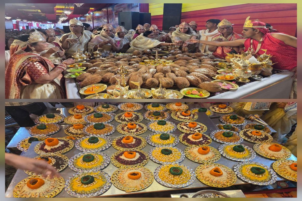 भक्ति के रंग: भक्तामर विधान में उमड़ा आस्था का सैलाब, मुनि बोले- कर्म काटने के लिए करें आराधना