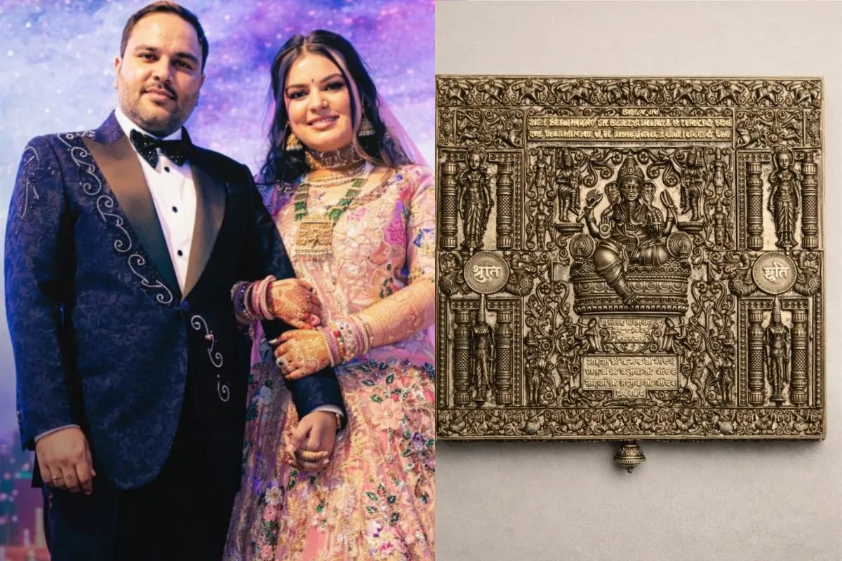 जयपुर में 3 किलो चांदी और 25 लाख से बना अनोखा शादी कार्ड, 1 साल में तैयार, 65 देवी-देवताओं की प्रतिमाएं उकेरीं