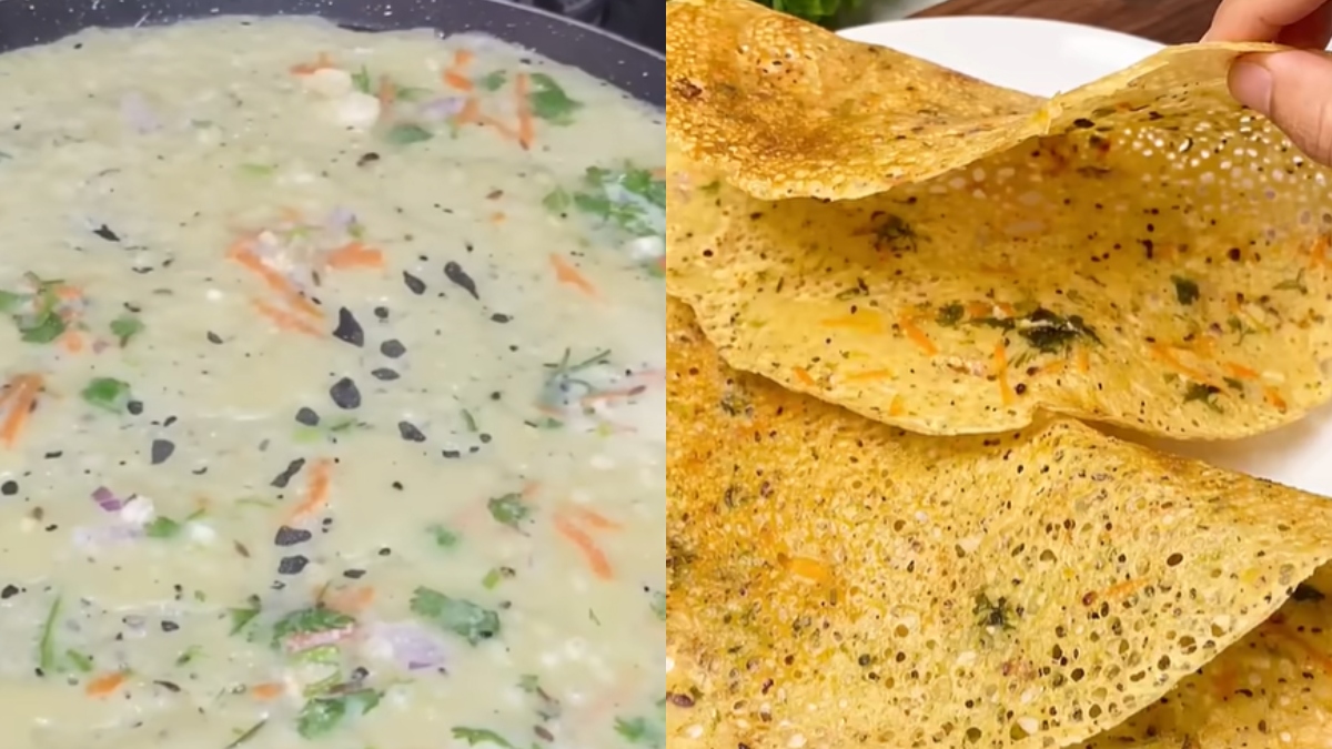 ऐसे बनाएं बेसन का कुरकुरा डोसा, चखते ही आ जाएगा मजा, नोट कर लें आसान सी रेसिपी