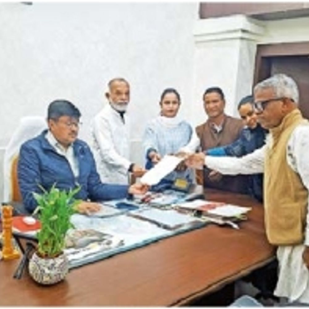 अल्पसंख्यकों की समस्याओं को लेकर सीएम के ज्ञापन, कांग्रेस अल्पसंख्यक विभाग ने रखी मांगें