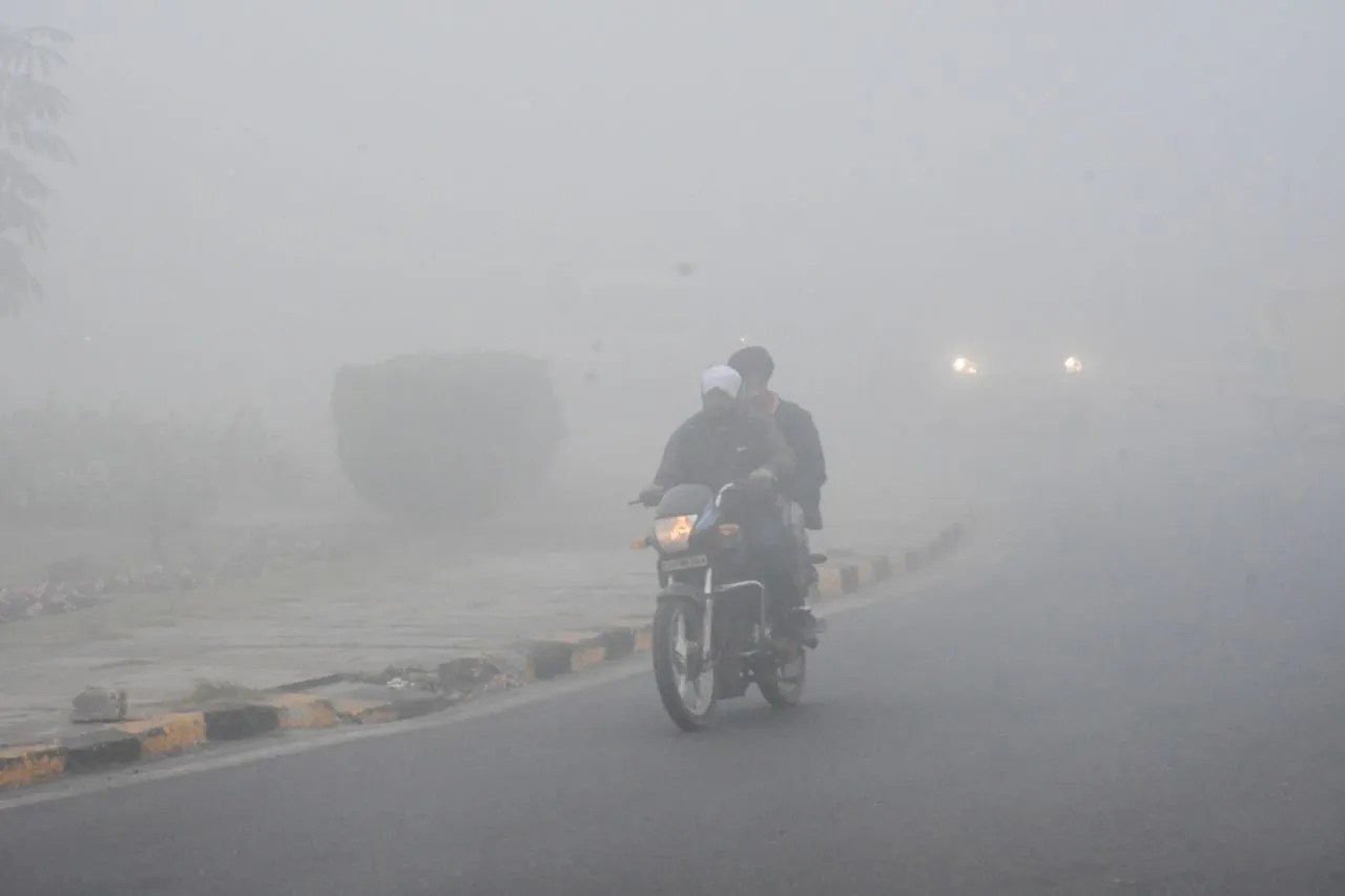 जयपुर में छाया जबदस्त कोहरा, देखें तस्वीरें