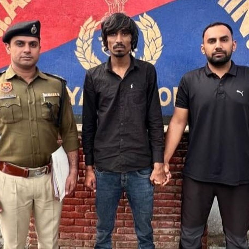 पलवल में ट्रक ड्राइवर को लूटने वाला एक आरोपी काबू:एक्सप्रेस-वे पर हुआ था हादसा; मदद के बहाने कैश-फोन लूटकर फरार