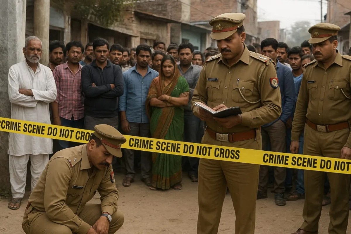 मां बगल में चारपाई पर लेटी थी, नींद खुली तो बेटी खून से लतपथ मिली, घर के अंदर गला रेत कर हत्या