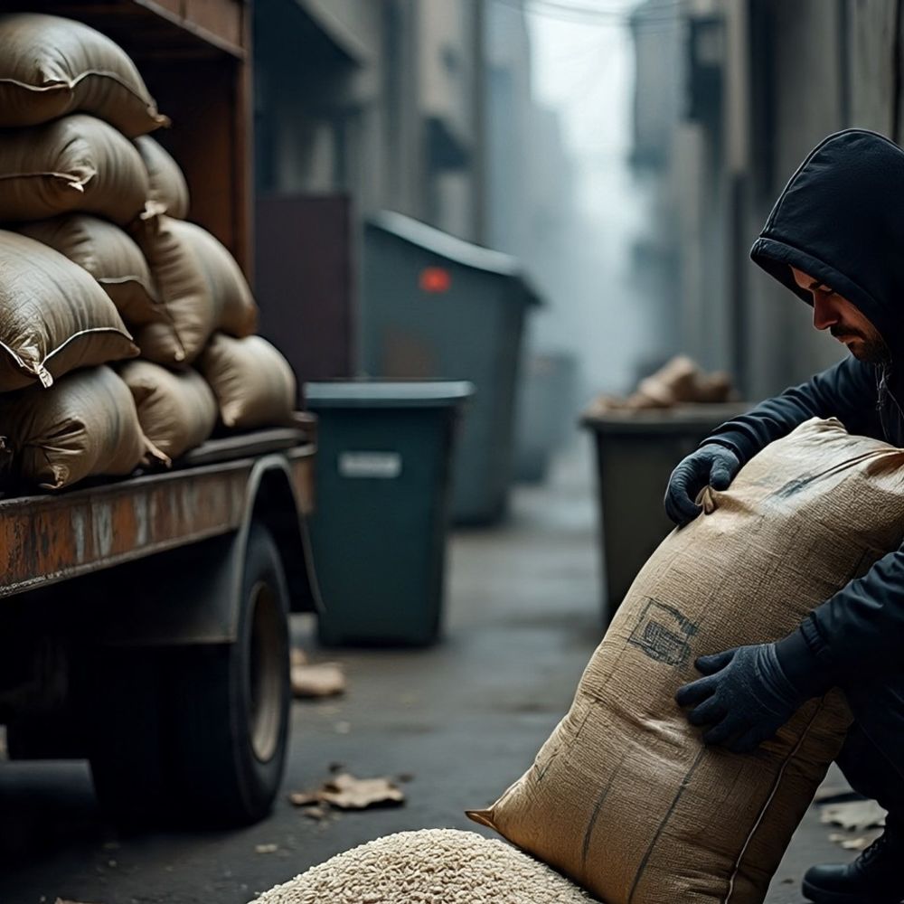 करनाल में राइस मिल के बाहर से धान चोरी:ट्रक से चुराई 67 बोरी, फैक्ट्री आफिस का ताला तोड़कर चुराया कीमती सामान