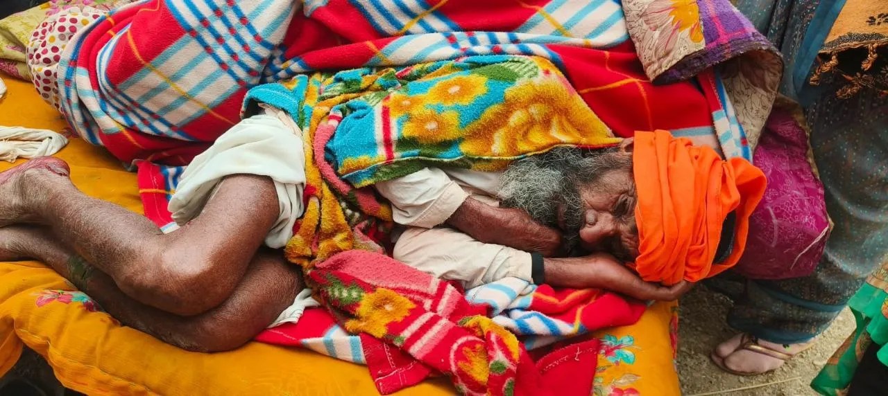 बाघ ने किया वृद्ध पर हमला, अस्पताल में भर्ती