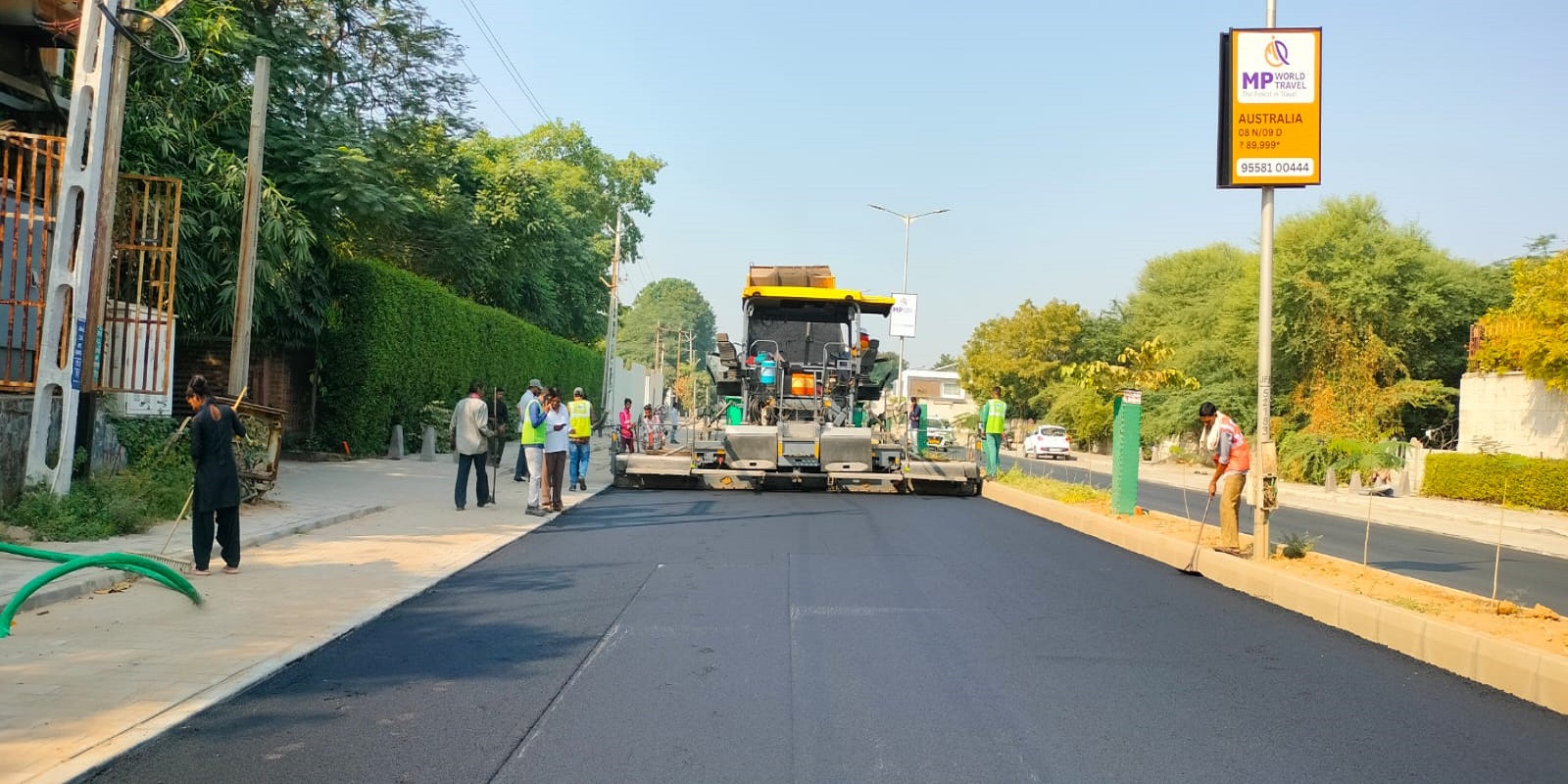 कॉमनवेल्थ गेम्स 2030 की तैयारी को बनाई जा रहीं सड़कें